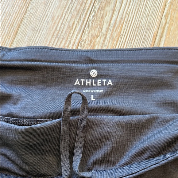 Athleta L Layered Athletic Skort Black - Picture 3 of 8